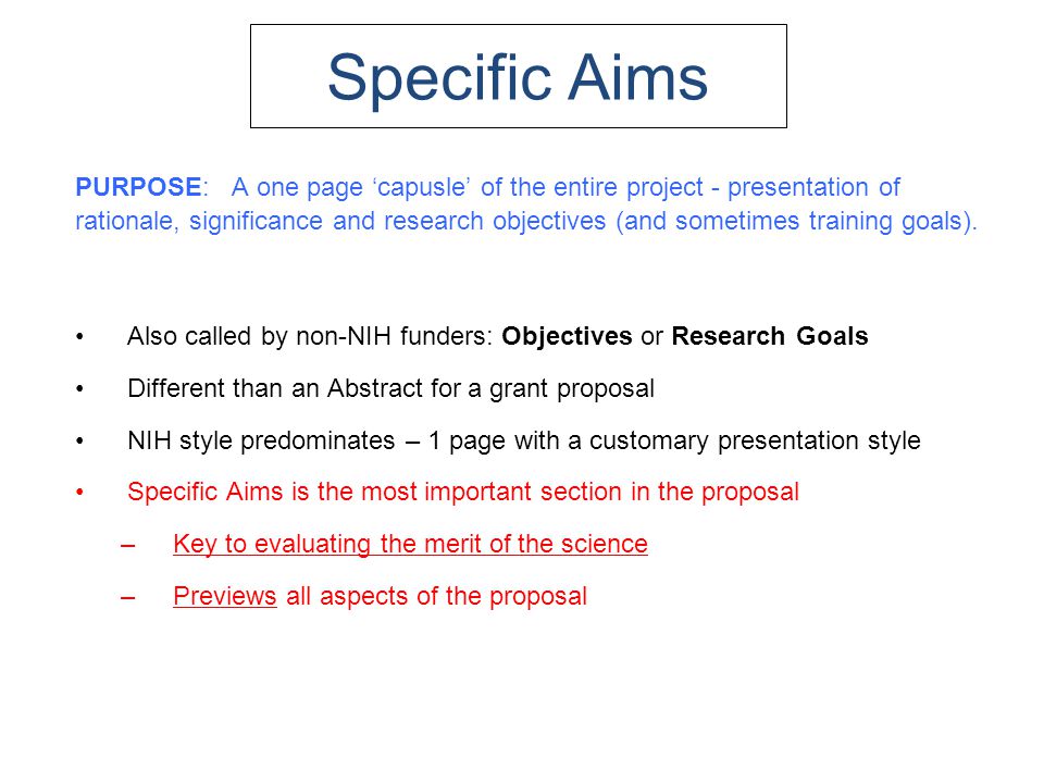 Dissertation proposal service objectives
